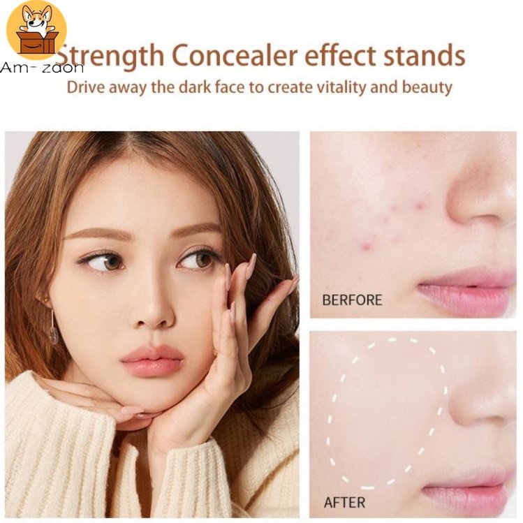 Kem Bắt Sáng Dạng Lỏng Che Khuyết Điểm Cơ Bản Kiểm Soát Dầu Dưỡng Ẩm Không Tẩy Trang