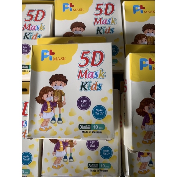 Khẩu trang cho bé hộp 10c
