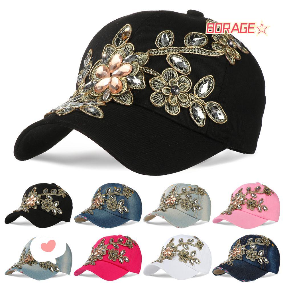 Nón Lưỡi Trai Đính Đá Thời Trang Nữ