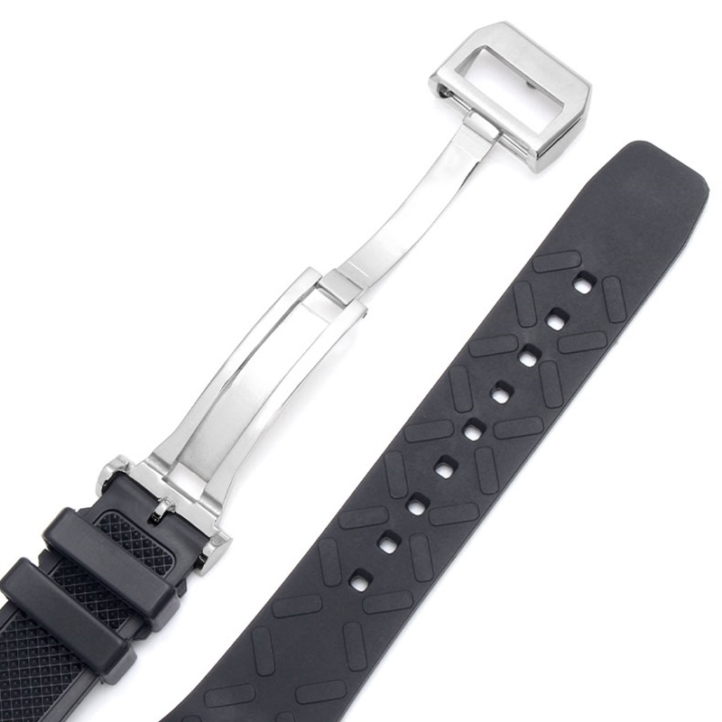 Dây Đeo Đồng Hồ Bằng Cao Su Silicone Mềm 22mm390211 Áo Thun In Chữ Iw Iw Iw Iw390209