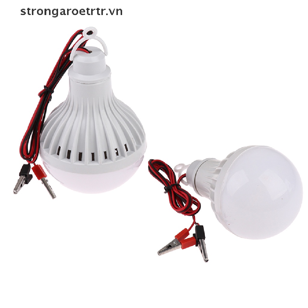 Bóng Đèn Led 12V 9W 12W Siêu Sáng Tiện Dụng Mang Theo Du Lịch Cắm Trại