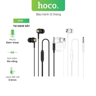 Tai Nghe Dây Hoco M70 Tpe Jack 3.5mm Có Mic Dài 1.2m