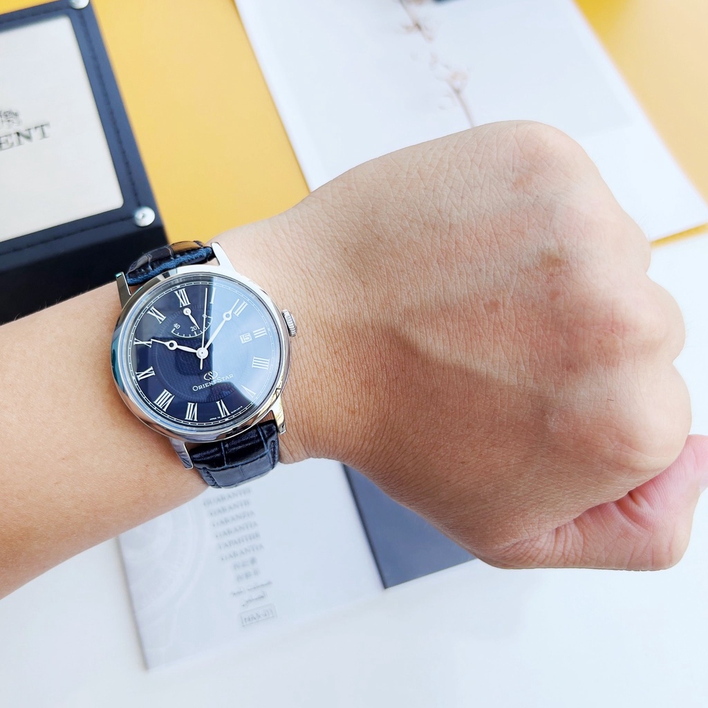 Đồng hồ nam dây da Orient Automatic Star SEL09003D0 Bản Nội Địa Nhật