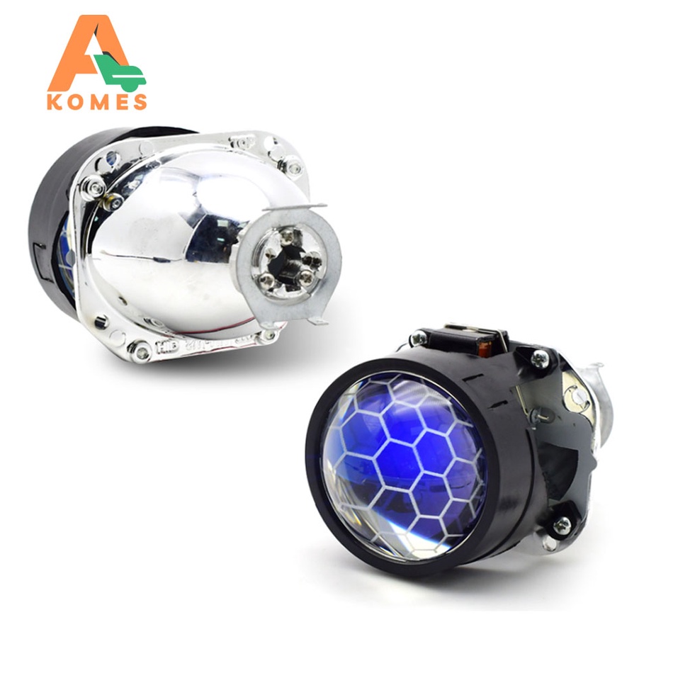 1 Cặp Đèn Pha Bi-xenon HID Mini H1 2.5 Inch Siêu Sáng Thông Dụng Cho Xe Hơi