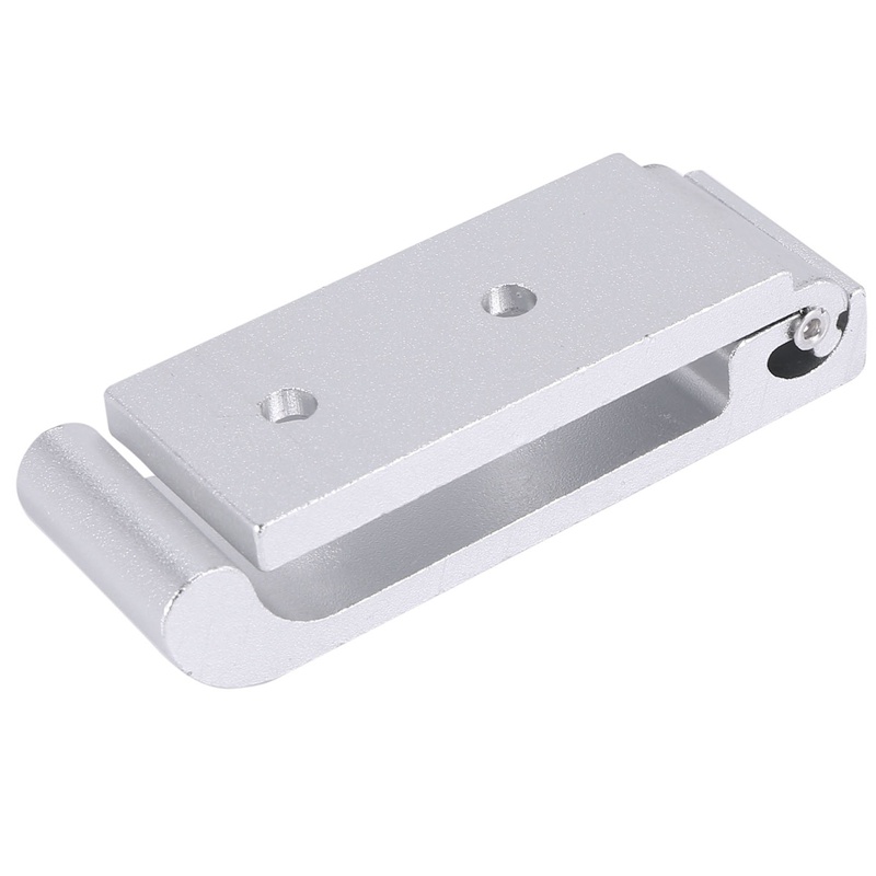 Set 5 Móc Treo Đồ Gắn Tường Bằng Nhôm Vô Hình Gấp Được Sáng Tạo Cho Nhà Bếp / Phòng Tắm (Bạc)