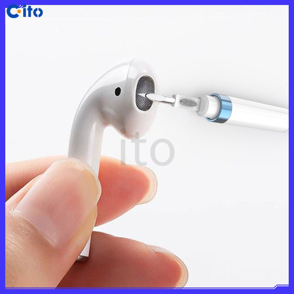 Bút Vệ Sinh Tai Nghe Bluetooth Đa Năng 3 Trong 1 Bộ Dụng Cụ Vệ Sinh Máy Tính Điện Thoại Di Động [Ito]