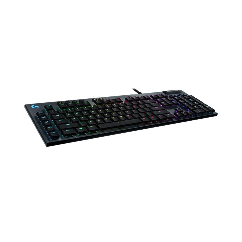 Bàn phím cơ Logitech G813 Lightsync RGB siêu mỏng, Led RGB có khả năng lập trình