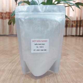 Bột mầu Nhũ Bạc Nano