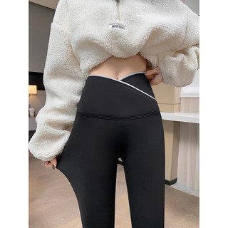 Quần legging nữ cạp cao chất umi -MNS