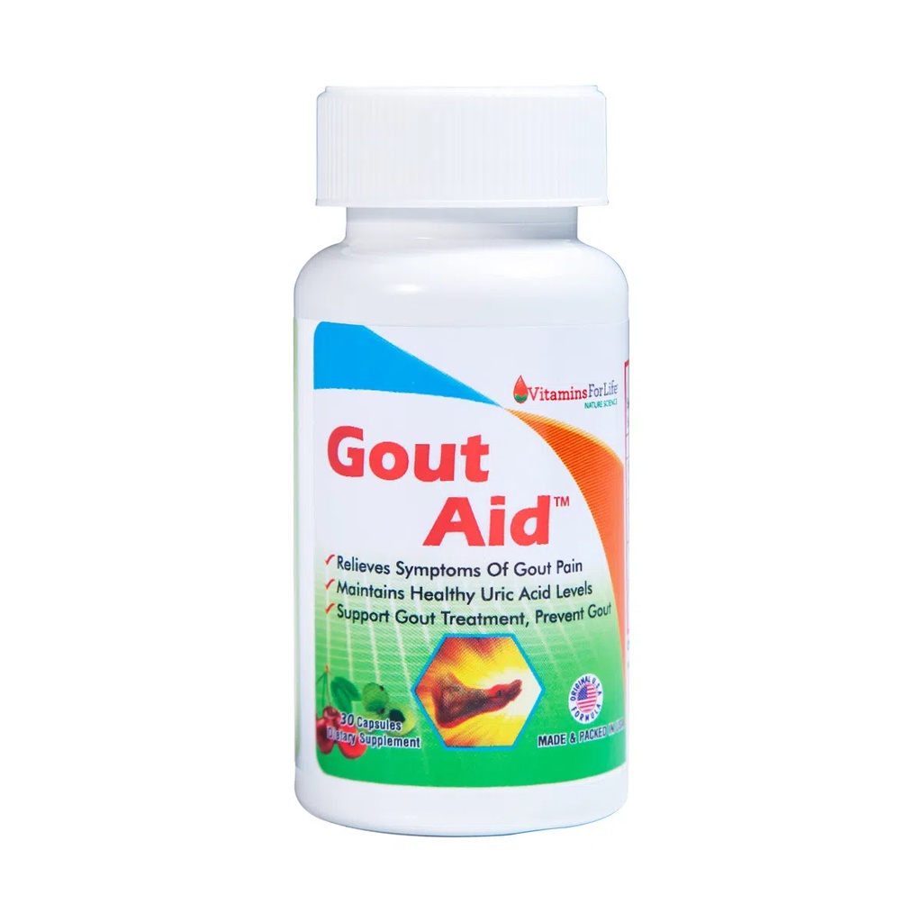 Gout Aid giảm acid uric trong máu, hỗ trợ phòng bệnh gout