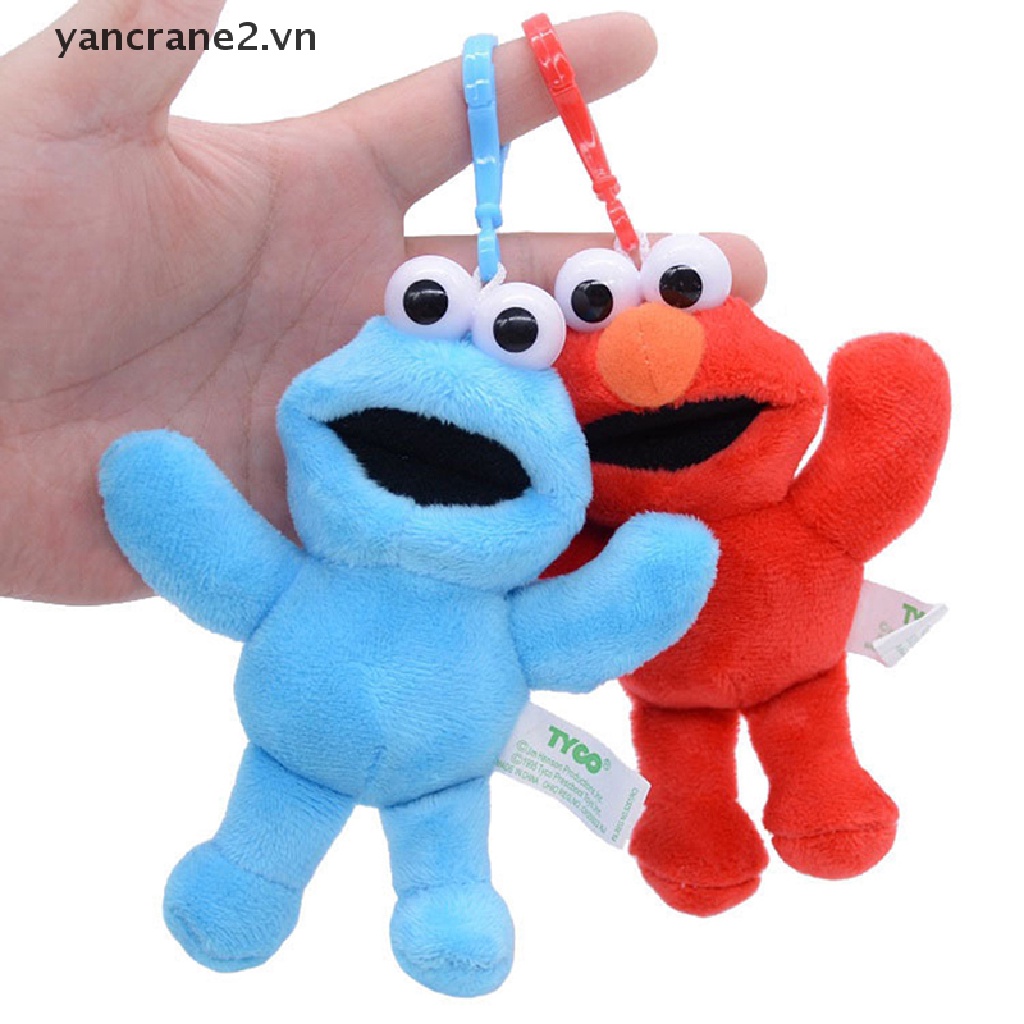 Búp Bê Nhồi Bông Hình Bánh Quy Elmo Sesame Street Elmo Cookie Quỷ Đáng Yêu Cho Bé {YAN2} {yancrane2.vn}