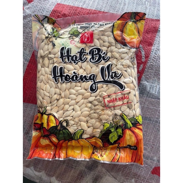 Hạt bí nếp gói 500gram