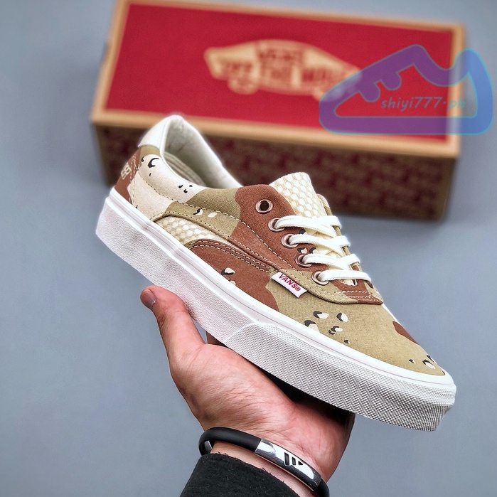 Giày Thể Thao Vans Danger Acer Mesh Ni sp Desert Chống Trượt Thoáng Khí In Họa Tiết Rằn Ri Cá Tính