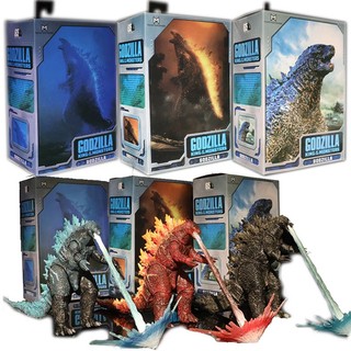 Đồ chơi mô hình khủng long neca lửa xanh 2019 trong đại chiến godzilla - cao 18cm