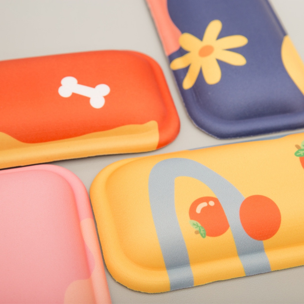 Đệm kê cổ tay LENOVO sunflower khi dùng chuột và bàn phím chống trượt in họa tiết hoạt hình