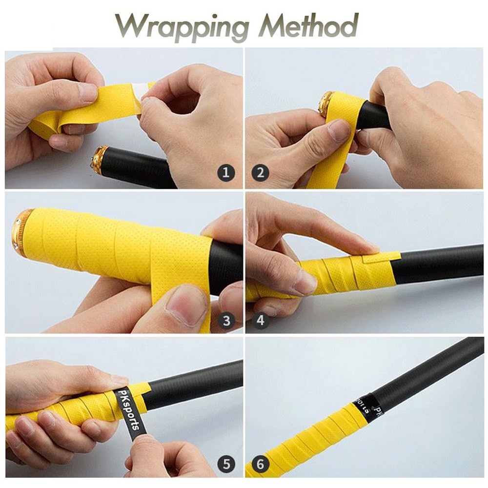Băng quấn tay cầm vợt cầu lông Yonex YH6 chất lượng cao chuyên dụng Cuộn Dây Quấn Tay Cầm Vợt Cầu Lông/Tennis Hút Mồ Hôi Chống Trượt