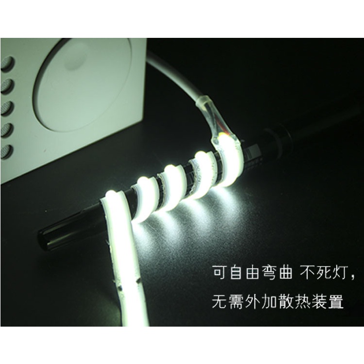 Dây Đèn LED COB USB 5V 1M 2M 3M 4M 5M Có Công Tắc Linh Hoạt