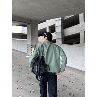 ÁO KHOÁC KAKI - JACKET CROPTOP BASIC