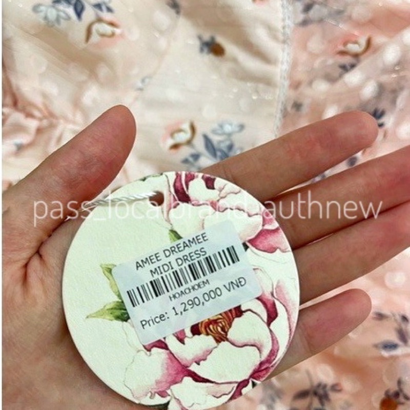 Đầm HOACHOEM _Pass_Ảnh thật