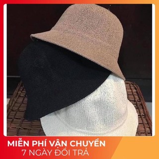 Mũ cói chữ M Hàn Quốc T2