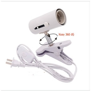 ĐẾ KẸP ĐÈN ĐUI E27