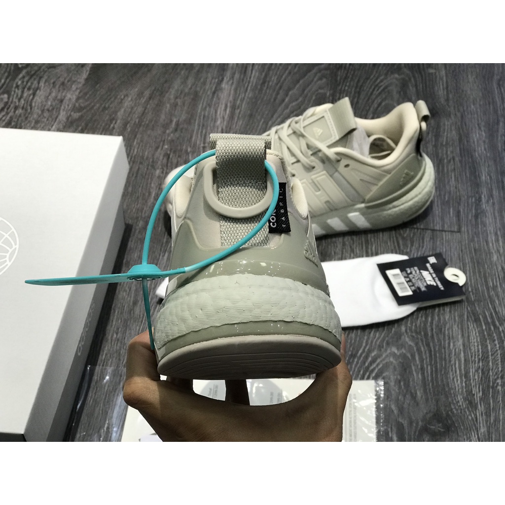 Siêu Phẩm Giày Thể Thao Sneaker EQT Boost Xám 2022 Siêu Hot Cao Cấp Ảnh Thật + freeship + Tặng Tất