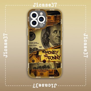 Ốp lưng iphone samsung xiaomi oppo cạnh vuông Jicase JMcase Tiền Mỹ Dollar Vintage Collage Aesthetic Cổ Điển