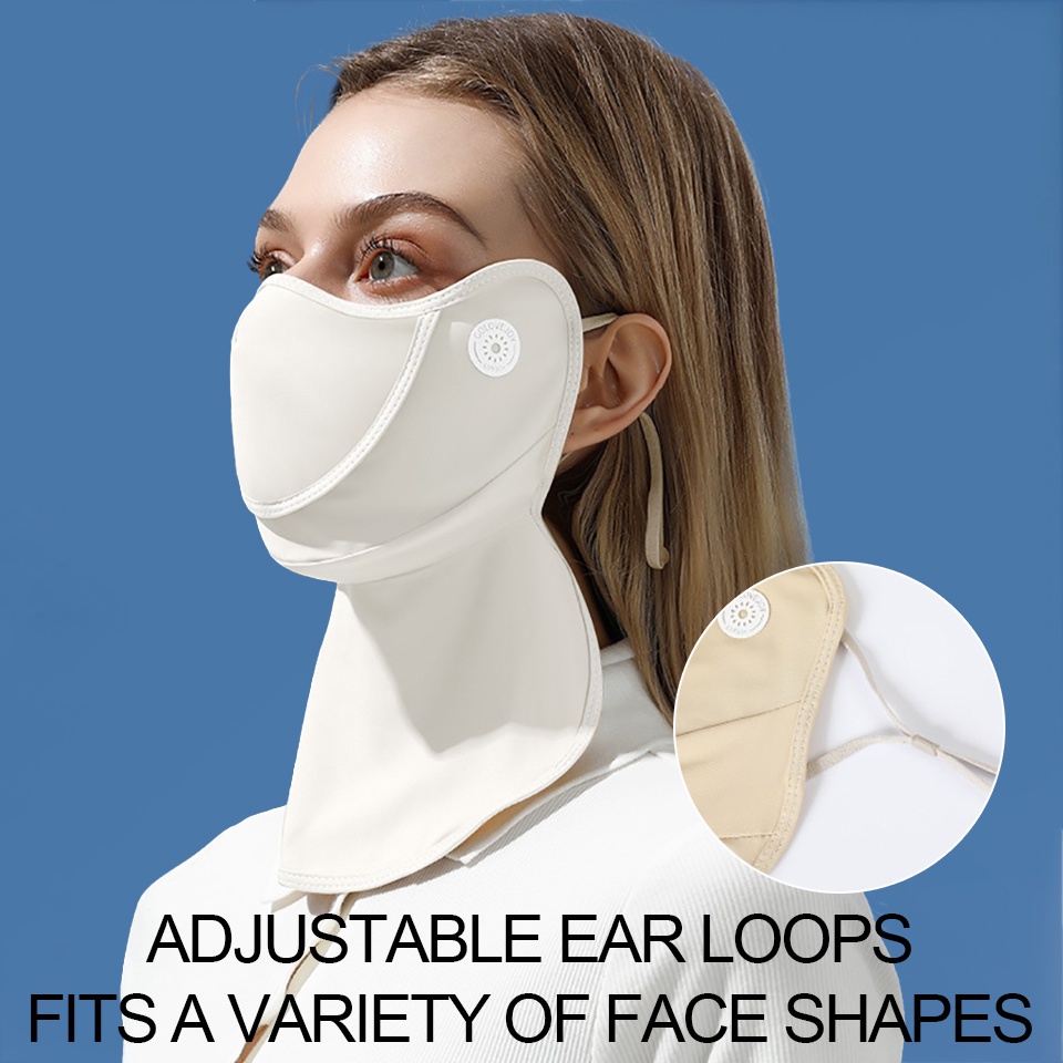 Khẩu Trang Bandana Mềm Mại Thoáng Khí Chống Tia UV Hỗ Trợ Đi Xe Đạp