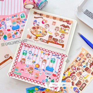Tấm Sticker Trang Trí Dễ Thương