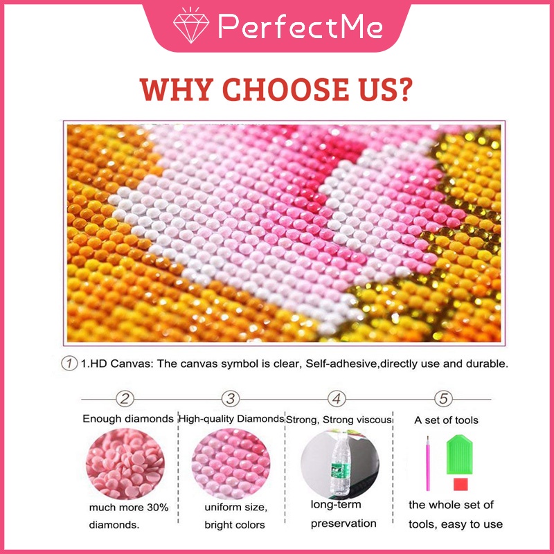 Tranh Đính Đá 5d Tự Làm Kích Thước 40x50CM Hình Ngôi Sao Hoạt Hình Dùng Trang Trí Nhà Cửa