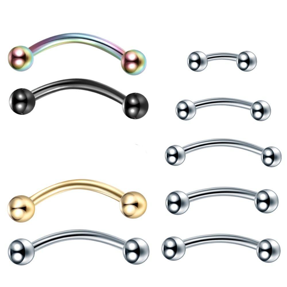 DANES Khuyên Kẹp Môi / Cơ Thể Không Cần Khoan Lỗ Phong Cách Punk Cá Tính Cho Nữ