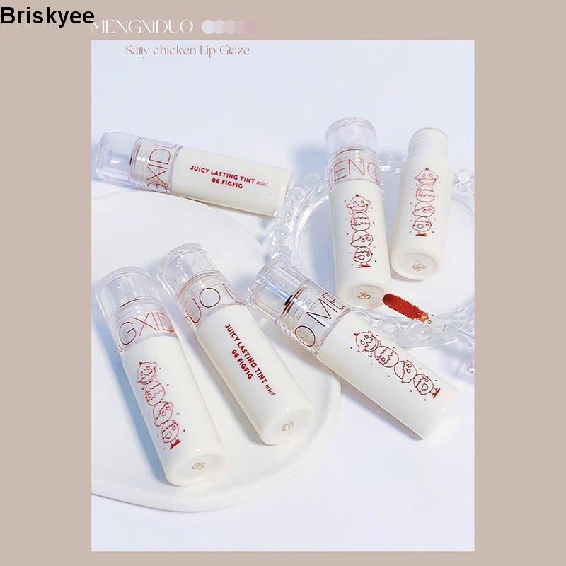 💋 Son bóng mini MENGXIDUO 3D hương trái cây chống nước lâu trôi