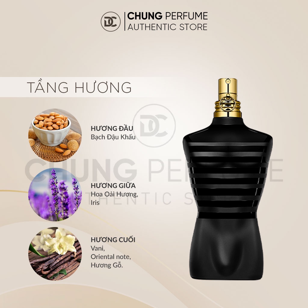 Nước Hoa Nam JPG Le Male Le Parfum 10ml/5ml Chính Hãng