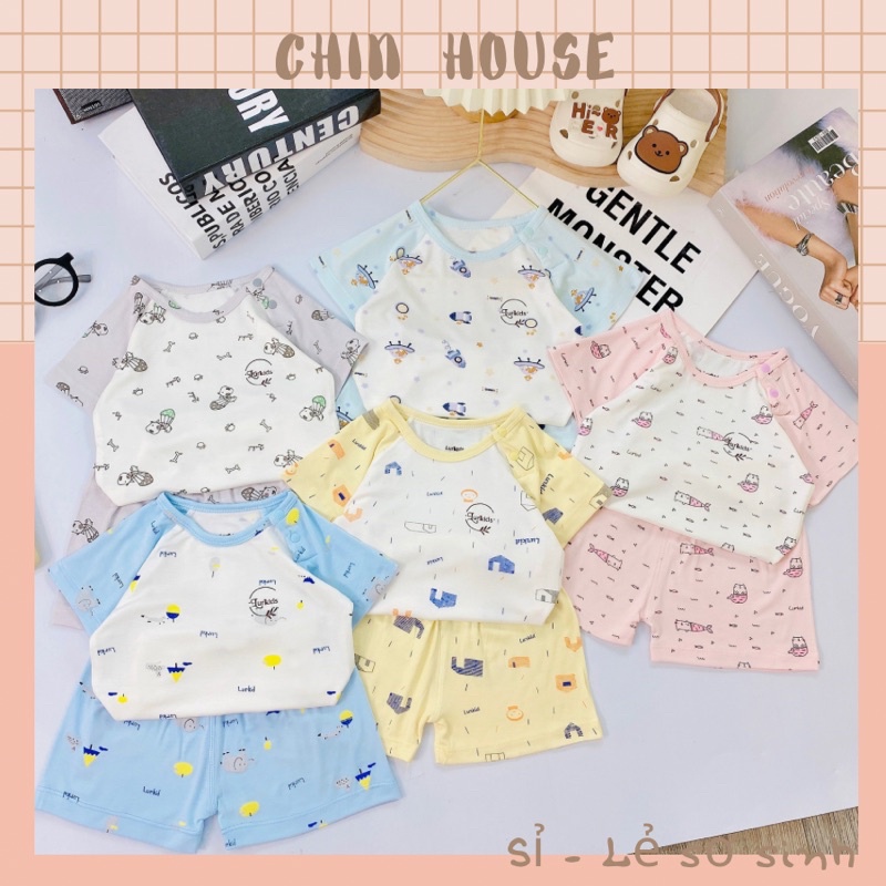 BỘ CỘC TAY CHO BÉ IN HÌNH HOẠ TIẾT ĐÁNG YÊU LURKIDS (sỉ inbox)
