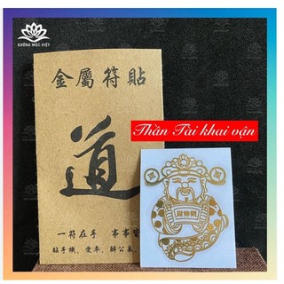 Linh phù Thần tài giá đáo hút tài lộc tiền tài vào như nước