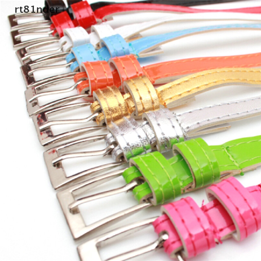 Thắt Lưng Da Pu Khóa Hình Nơ Dáng Ôm Thời Trang Cho Nữ