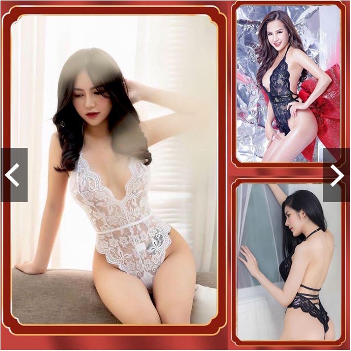 Bộ ngủ jum hoa 2 dây xẻ đáy gợi cảm 830.QA49