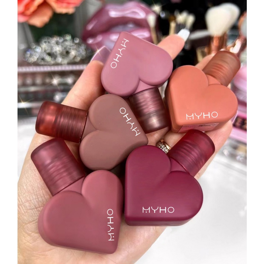 Son Lì Kaja Dạng Air Cushion Trái Tim Xinh Xắn