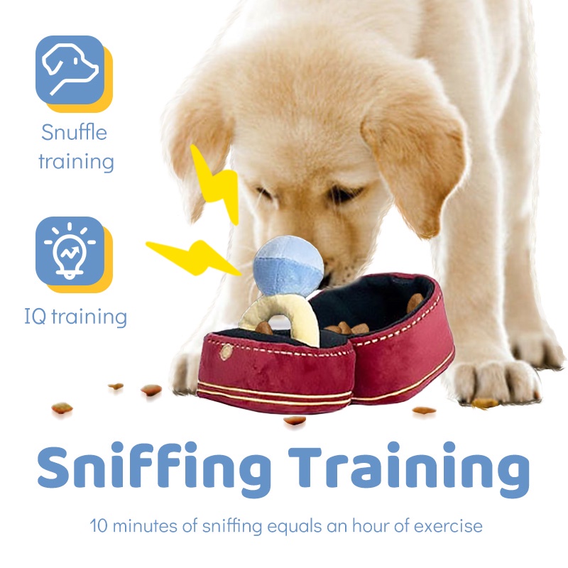 HamshMoc Đồ Chơi Thảm Lông Nhung Mềm Mại Giải Tỏa Căng Thẳng IQ Hình Bàn Tay Hỗ Trợ Huấn Luyện Cún Cưng