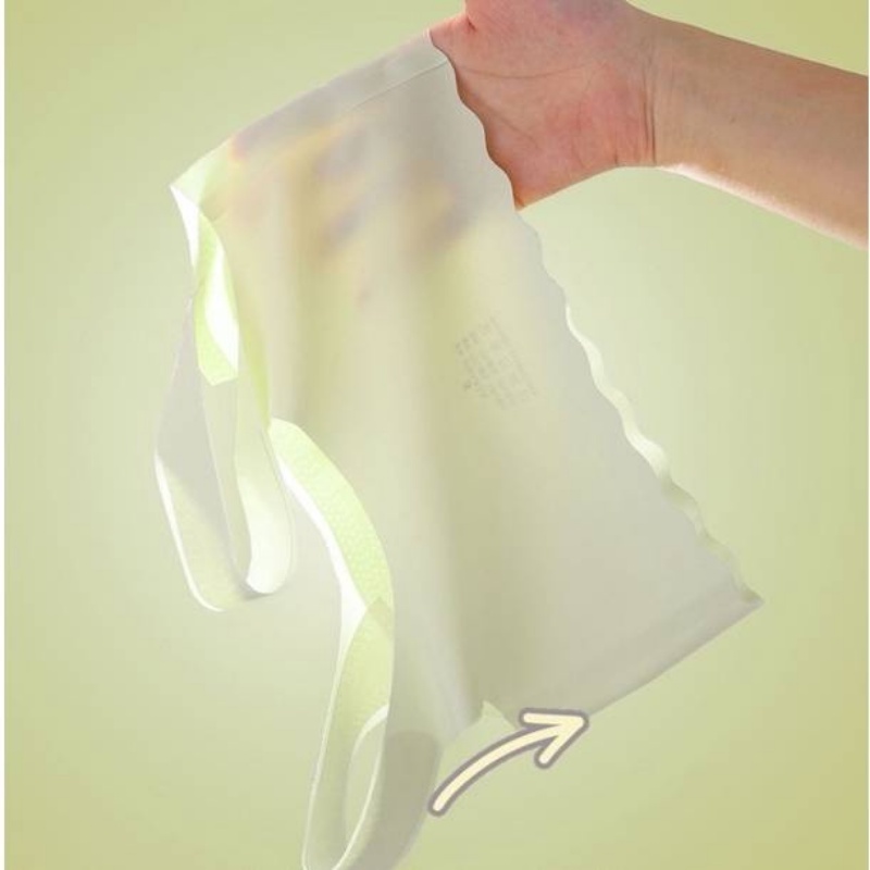 Áo Ngực Lụa Lạnh Không Đường May Màu Sắc Đơn Giản Thoáng Khí Thân Thiện Với Làn Da