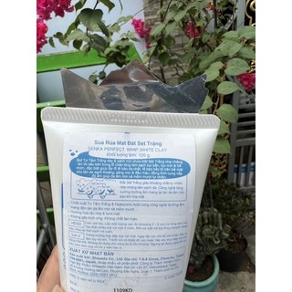 Sửa rửa mặt perfect white clay