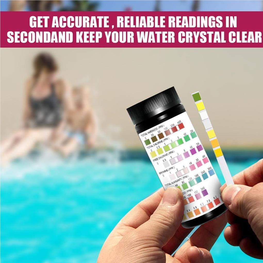 Set 100 Giấy Kiểm Tra Độ PH Chính Xác Cao 7 Trong 1 Đa Năng