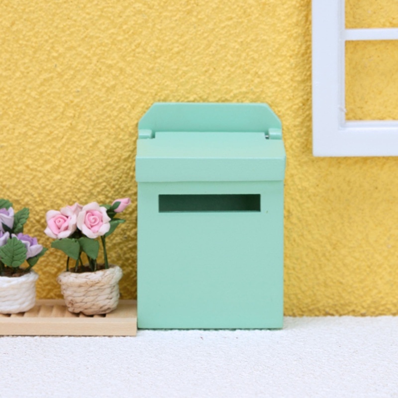 Hộp Thư 1 / 12 Ngăn Trang Trí Nhà Búp Bê