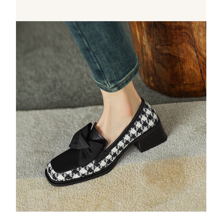 Giày Cao Gót Mũi Vuông Thời Trang Dành Cho Nữ