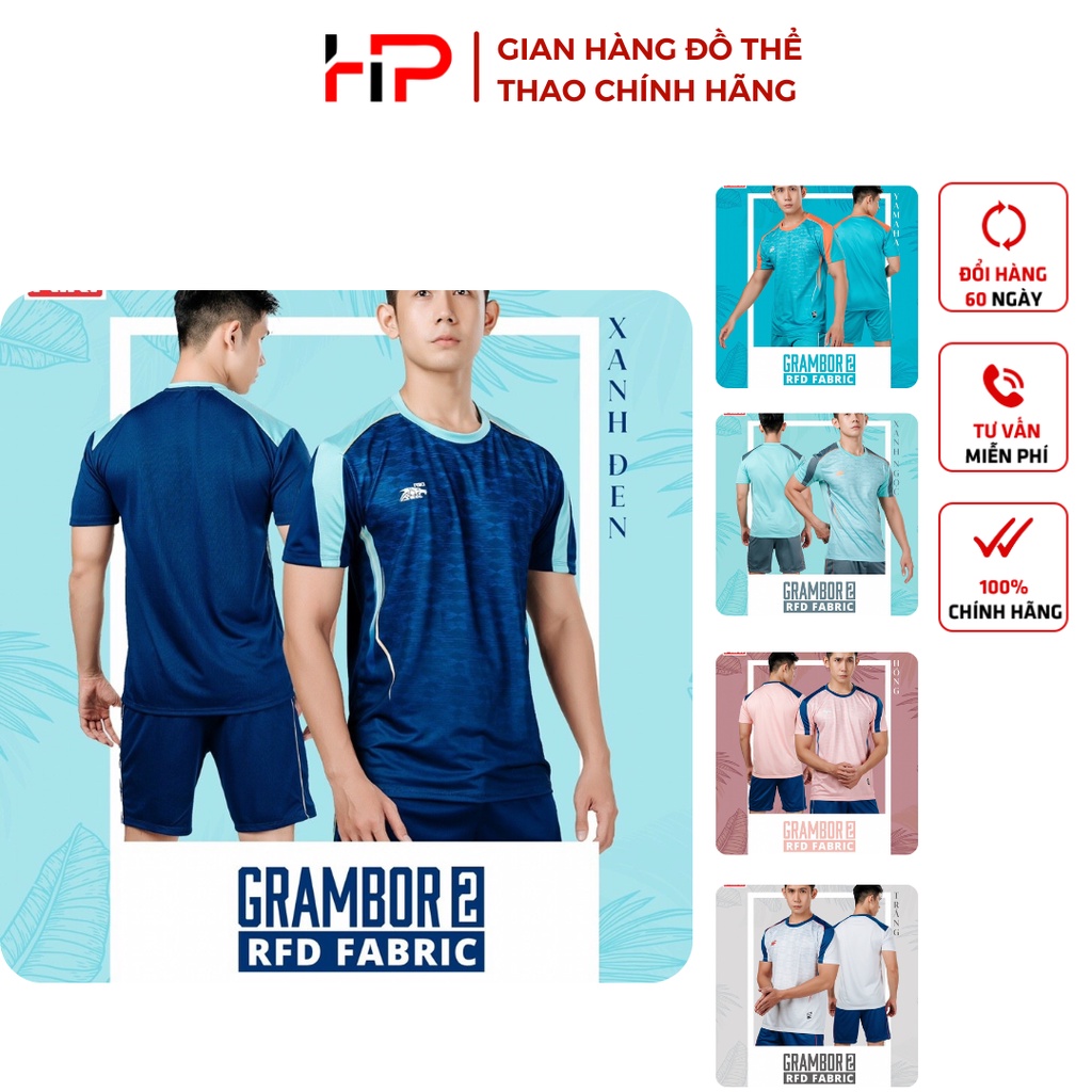 Áo đá bóng,đồ đá banh không logo cao cấp RIKI GRAMBO 2 chuẩn thi đấu thấm hút mồ hôi cực đẹp – H.P SPORTS