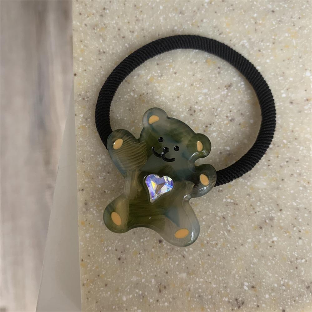 Dây Buộc Tóc Đuôi Ngựa Hình Gấu Hoạt Hình Dễ Thương