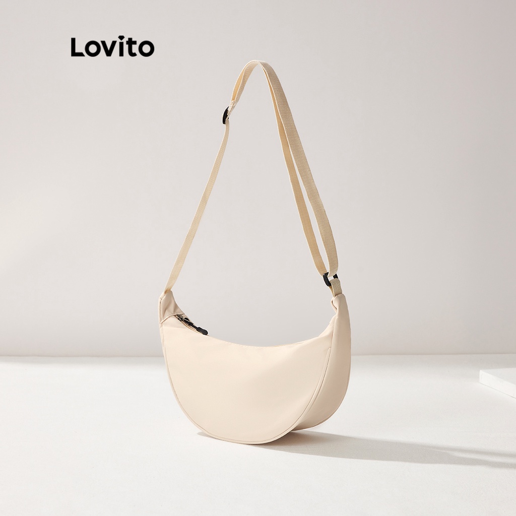 Lovito Túi Tote Half Moon đầy đủ Boho