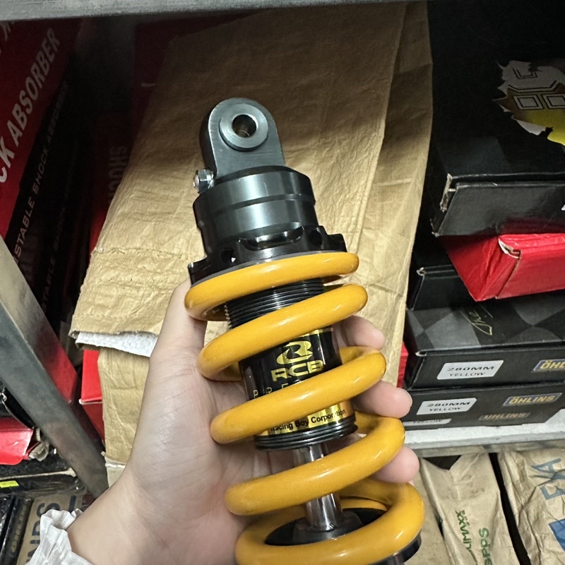 Phuộc nhún sau RCB gắn Ex 135 150 155