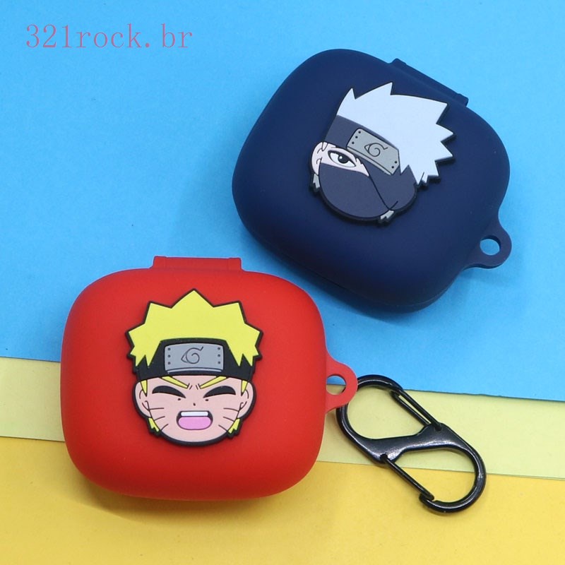 Vỏ Bảo Vệ Hộp Sạc Tai Nghe Bluetooth JBL Live Free2 W300 Họa Tiết Hoạt Hình Naruto Kakashi