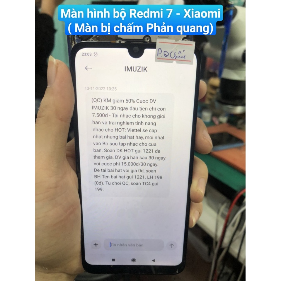 Màn Hình Bộ redmi 7 - Xiaomi
